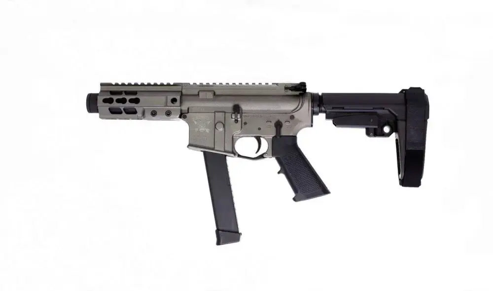BRIGADE BM-9 9MM 5.5 TUNGSTEN GREY SBA3 33RD