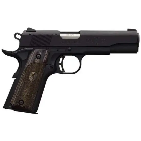 Browning 051814490 1911-22 Black Label 22 LR 4.25" 10+1 Laminate Black