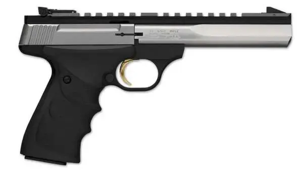 Browning 051507490 Buck Mark Contour 22 LR 5.50" 10+1 Black Aluminum Alloy, Ultragrip RX
