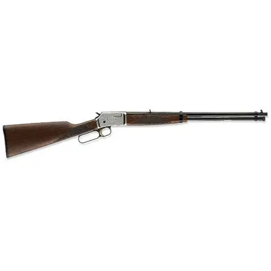 Browning 024108102 BL-22 Grade II Lever Action 22 Short,Long,LR 15+1 20" Satin Walnut Stock Satin Nickel Receiver Blued Right Hand