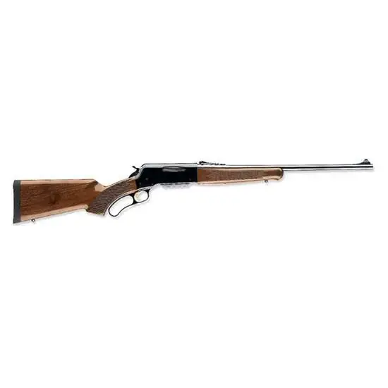 Browning 034009182 BLR Lightweight 6.5 Creedmoor 4+1 20" Gloss Black Walnut Fixed w/Pistol Grip Stock Polished Black Right Hand