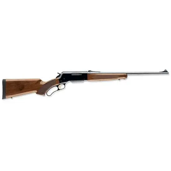 Browning 034009129 BLR Lightweight 300 Win Mag 3+1 24" Gloss Black Walnut Fixed w/Pistol Grip Stock Polished Black Right Hand