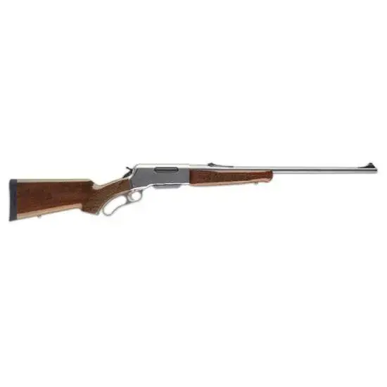 Browning 034018182 BLR Lightweight 6.5 Creedmoor 4+1 20" Gloss Black Walnut Fixed w/Pistol Grip Stock Matte Nickel Right Hand