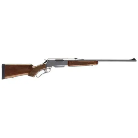 Browning 034018118 BLR Lightweight 308 Win 4+1 20" Gloss Black Walnut Fixed w/Pistol Grip Stock Matte Nickel Right Hand