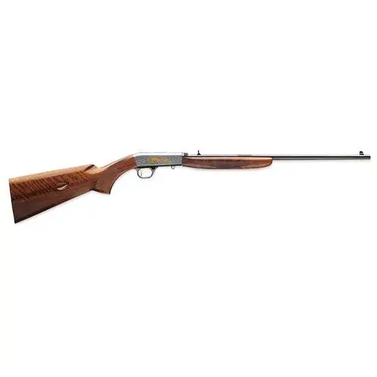 Browning Semi-Auto 22 Grade VI 22 LR 10+1 19.30" Gloss American Walnut Satin Gray w/24K Gold Right Hand