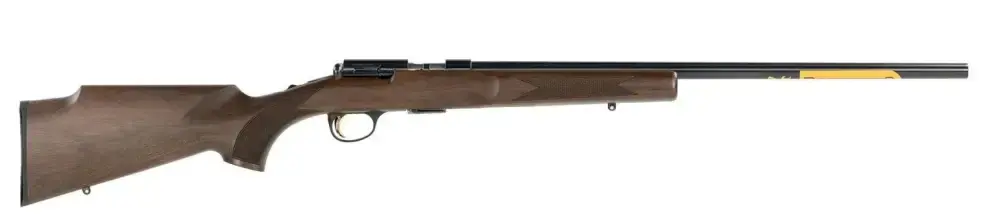 Browning 025176204 T-Bolt Target/Varmint 22 Mag 10+1 22" Satin Black Walnut Fixed w/Monte Carlo Comb Stock Polished Blued Right Hand