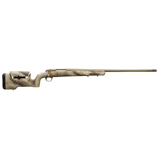 Browning 035523227 X-Bolt Hells Canyon Max Long Range 7mm Rem Mag 3+1 26" A-TACS AU Camo Fixed Max w/Adjustable Comb Stock Burnt Bronze Cerakote Right Hand