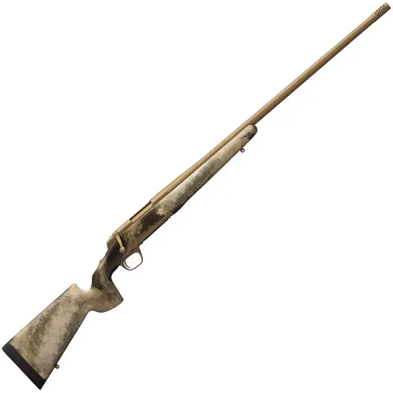 Browning X-Bolt Hells Canyon Speed Long Range 28 Nosler 3+1 26" Burnt Bronze Cerakote Fixed McMillan Game Scout Stock A-TACS AU Camo Right Hand