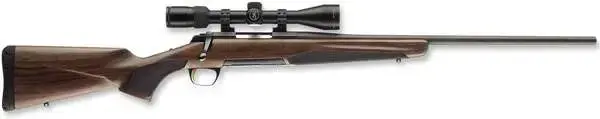 Browning 035208229 X-Bolt Hunter 300 Win Mag 3+1 26" Satin Black Walnut Stock Matte Blued Right Hand