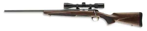 Browning 035255218 X-Bolt Hunter 308 Win 4+1 22" Satin Black Walnut Stock Matte Blued Left Hand