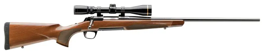 Browning 035200227 X-Bolt Medallion 7mm Rem Mag 3+1 26" Gloss Black Walnut Stock Polished Blued Right Hand