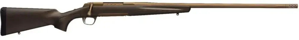 Browning 035443229 X-Bolt Pro Long Range 300 Win Mag 3+1 26" MB Burnt Bronze Cerakote Fixed w/Textured Grip Panels Stock Right Hand