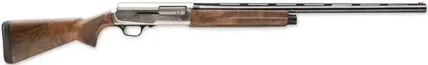 Browning 0118203004 A5 Ultimate 12 Gauge 28" 4+1 3" Satin Silver Gloss Oil Turkish Walnut Stock Right Hand