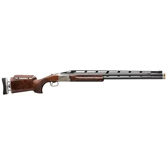 Browning 0181624010 Citori 725 Trap Max 12 Gauge 32" 2 2.75" Silver Nitride Gloss Oil Black Walnut Monte Carlo w/Adjustable Comb Stock Right Hand