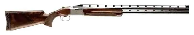 Browning 0135803009 Citori 725 Trap 12 Gauge 32" 2 2.75" Sliver Nitride w/Gold Accents Gloss Black Walnut Fixed w/Adjustable Comb Stock Right Hand