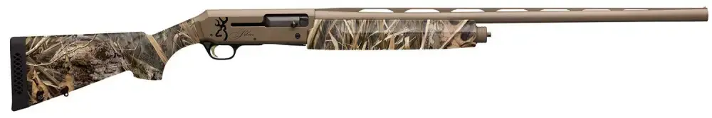 Browning 011428204 Silver Field 12 Gauge 28" 4+1 3.5" Flat Dark Earth Cerakote Mossy Oak Shadow Grass Habitat Stock Right Hand