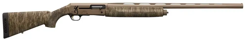Browning 011426204 Silver Field Semi-Auto 12 Gauge 28" 4+1 3.5" Flat Dark Earth Fixed w/Textured Gripping Panels Stock Mossy Oak Bottomland Right Hand