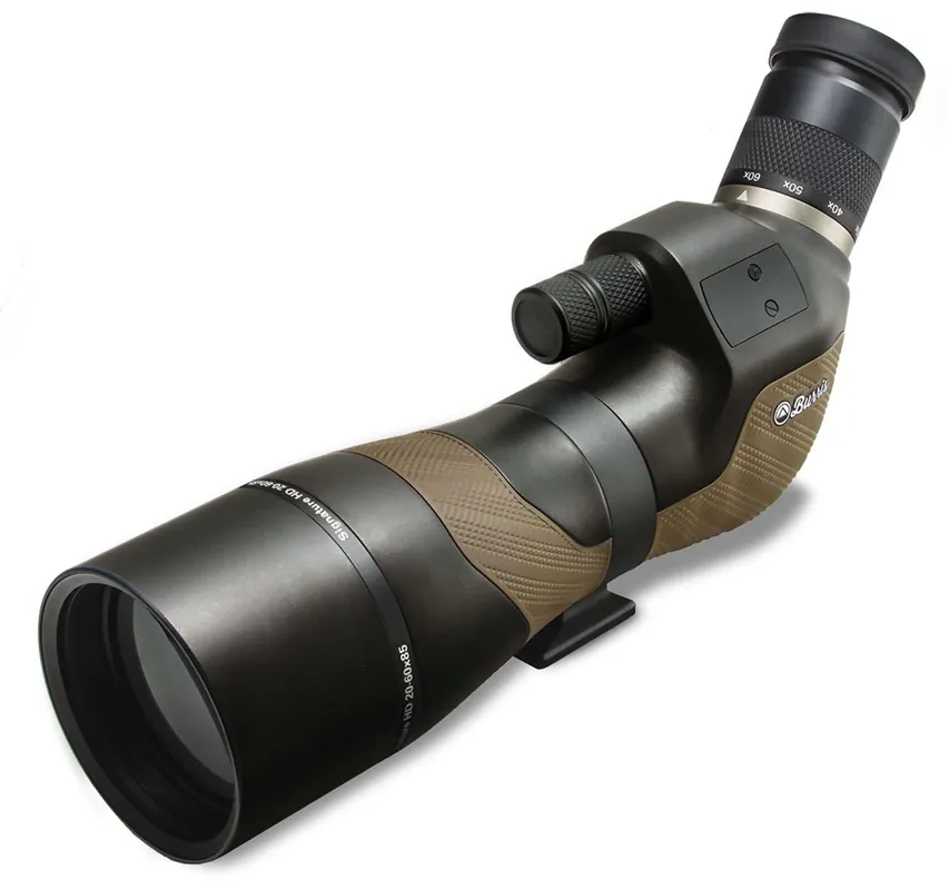 Burris 300102 Signature HD 20-60x 85mm 117-60 ft @ 100 yds FOV 20-18mm Angled Black/Flat Dark Earth