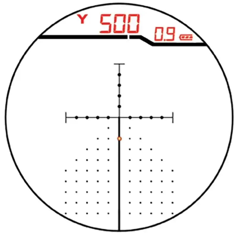 Burris 200133 Eliminator IV 4-16x 50mm Obj 33-9 ft @ 100 yds FOV X-96