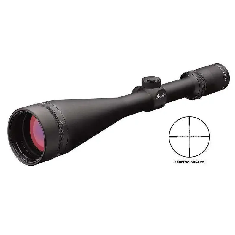 Burris 200193 Fullfield II 6.5-20x 50mm Obj 18-6 ft @ 100 yds FOV 1" Tube Black Matte Ballistic Mil-Dot