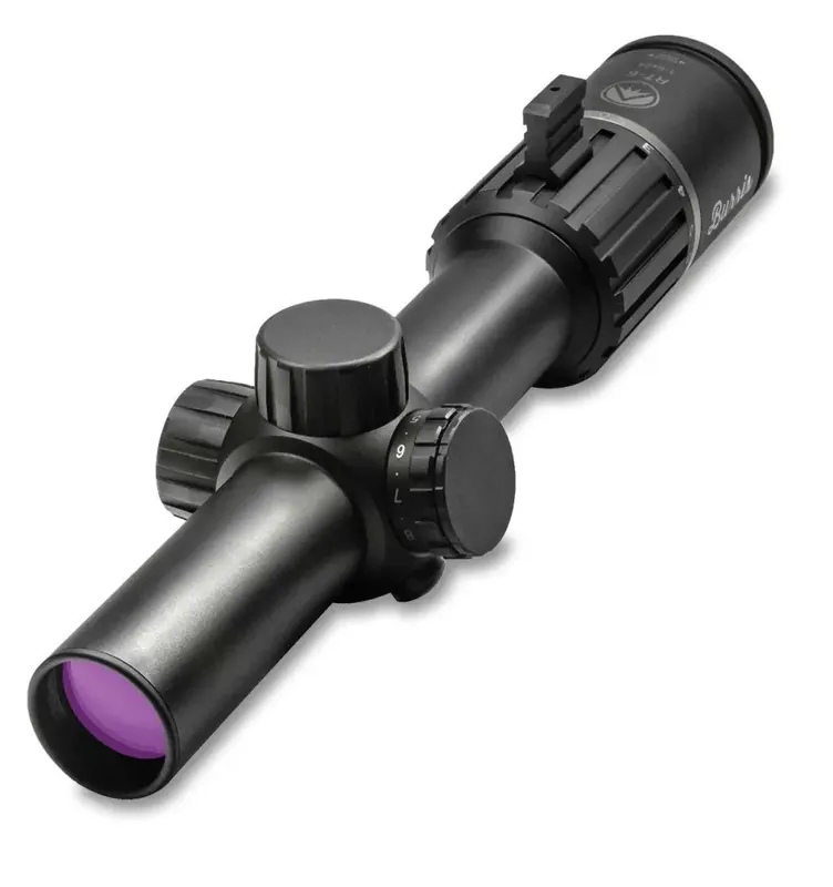 Burris 200472 RT-6 1-6x 24mm Obj 106-18.5 ft @ 100 yds FOV 30mm Tube Black Matte Finish Illuminated Ballistic AR (SFP)