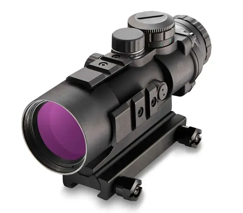 Burris 300210 AR-536 5x 36mm Illuminated Red/Green Ballistic CQ CR2032 Lithium Black Matte