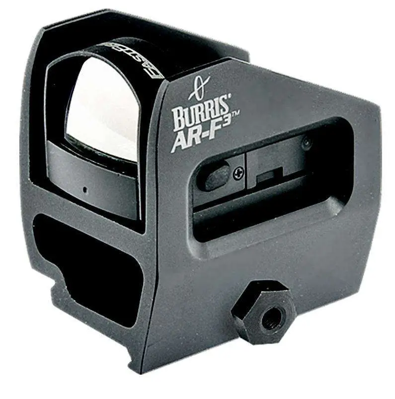 Burris 300215 AR-F3 FastFire III with Mount 1x 21x15mm 3 MOA Illuminated Red FastFire Dot CR1632 Lithium Black Matte
