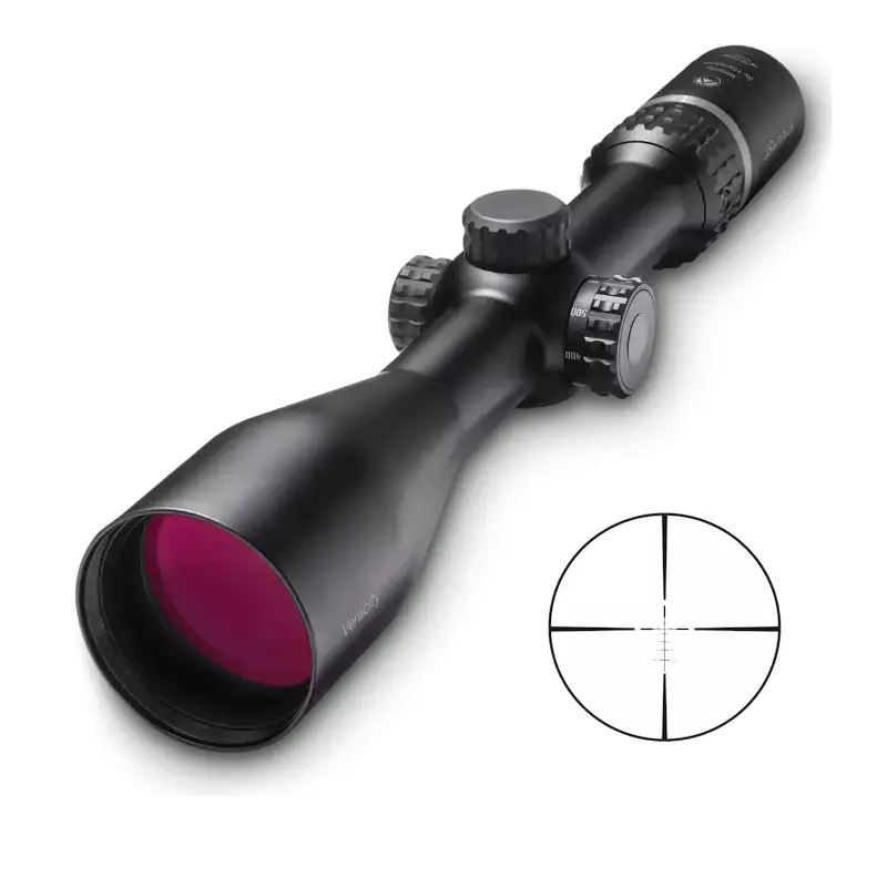 Burris 200621 Veracity 2-10x 42mm Obj 52-10.5 ft @ 100 yds FOV 30mm Tube Black Matte Finish Ballistic Plex E1 (FFP)