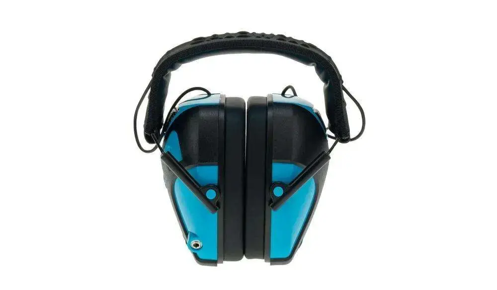 CALDWELL YOUTH ELECTRON EARMUFF NEON BLUE