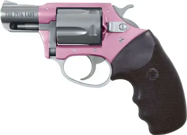 Charter Arms 53230 Undercoverette Pink Lady Revolver Single/Double 32 Harrington & Richardson Magnum 2" 5 Rd Black Rubber Grip Stainless