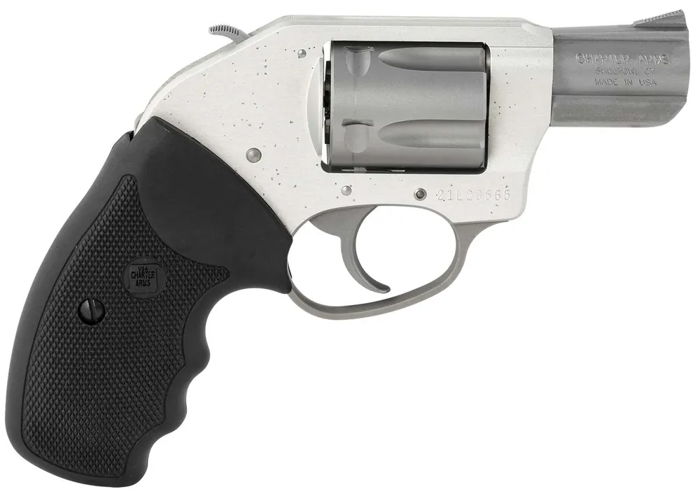 Charter Arms 53810 Undercover On Duty Revolver Single/Double 38 Special 2" 5 Rd Black Rubber Grip Stainless