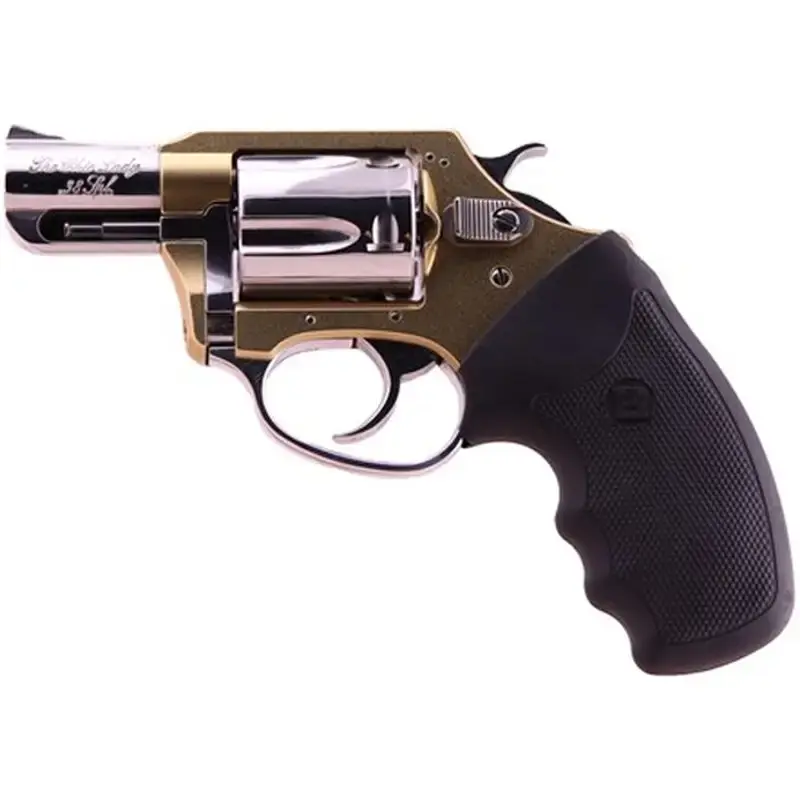 Charter Arms 53899 Undercover Lite Chic Lady Revolver Single/Double 38 Special 2" 5 Rd Black Rubber Grip Stainless