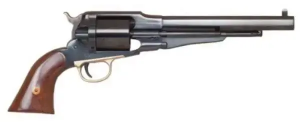 Cimarron CA1000 1858 New Model Army 45 Colt (LC) 6 Round 8" Blued Forged Steel Walnut Grip