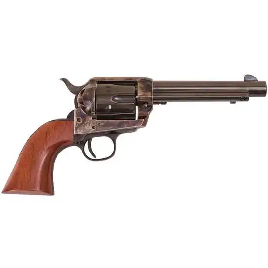 Cimarron PP401 Frontier Pre-War 1896-1940 38 Special,357 Mag 6 Round 5.50" Blued Case Hardened Walnut Grip