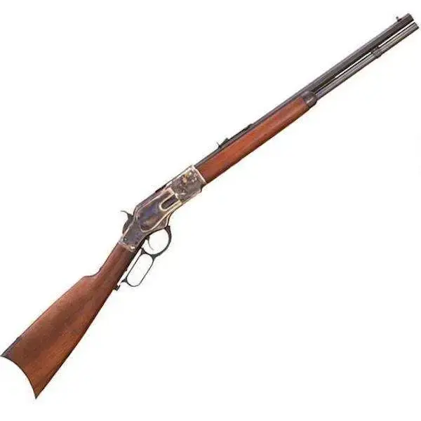 Cimarron CA281 1873 Short Rifle 45 Colt (LC) 10+1 20" Color Case Hardened Wood Right Hand