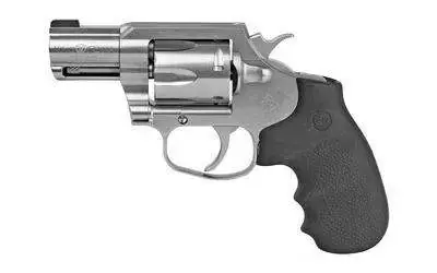 Colt Mfg KCOBRASB2BBS King Cobra Carry 357 Mag 2" 6 Round Stainless Black Hogue Overmolded Grip