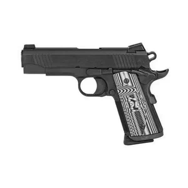 Colt Mfg O9842CCU Commander Combat Unit 9mm Luger 4.25" 9+1 Black PVD Black PVD Stainless Steel Gray G10 Checkered w/Scallop Grip