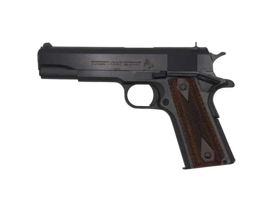 Colt Mfg 1911 Government 38 Super 5" 9+1 Blued Steel