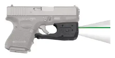 Crimson Trace, Laserguard PRO Weaponlight/Laser, 150 Lumens, Green Laser, Fits G