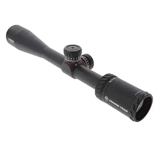 Crimson Trace 0101250 Hardline 4-12x 40mm Obj 1" Tube Black Finish BDC 223/5.56