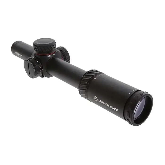 Crimson Trace 0101100 Hardline Pro 1-6x 24mm Obj 30mm Tube Black Finish Illuminated Competition