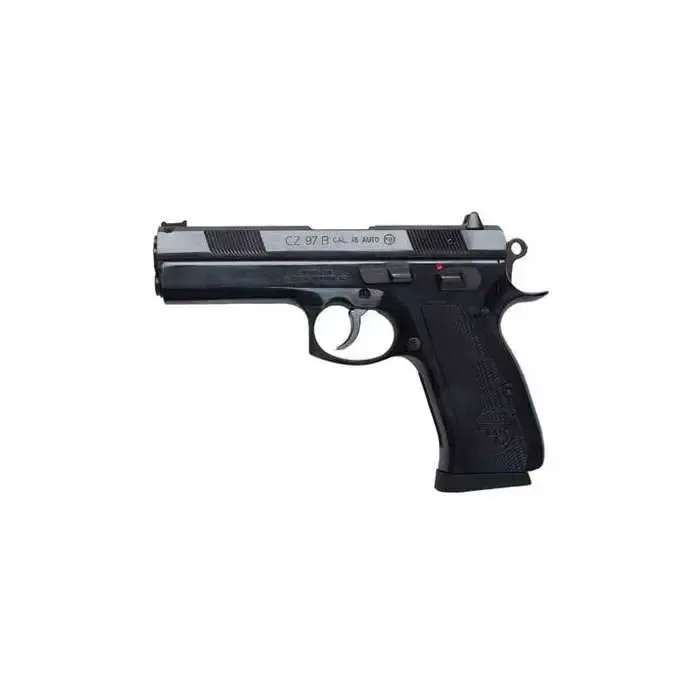 CZ 01411 CZ 97 45 ACP 4.80" 10+1 Black Black Aluminum Grip