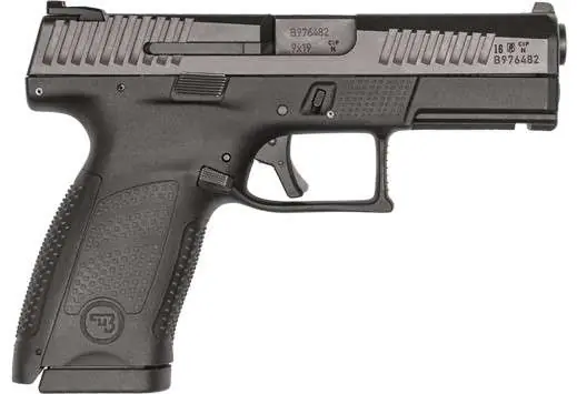 CZ P-10 C Pistol - Black | 9mm | 4.02" Barrel | 15rd | Luminescent Sights