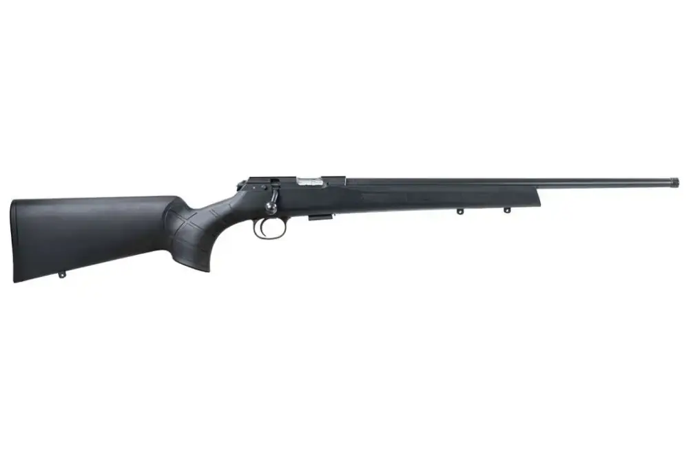 CZ 02315 CZ 457 American Suppressor Ready 17 HMR 5+1 24.80" Black Right Hand
