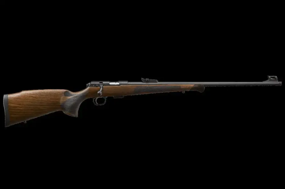 CZ 02371 CZ 457 Premium 22 LR 24.80" Turkish Walnut Monte Carlo Stock Black Right Hand