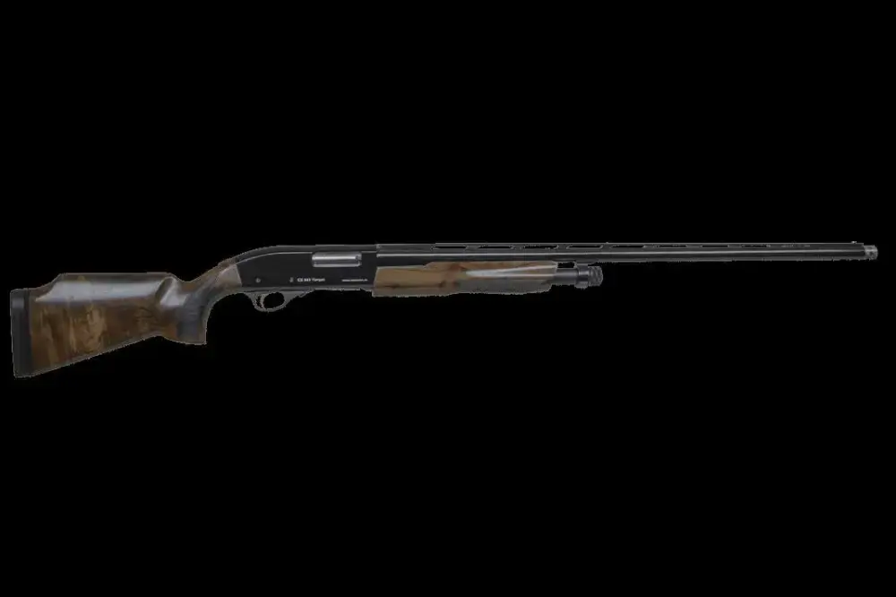 CZ 06578 CZ 612 Target 12 Gauge 32" 4+1 3" Polished Blued Monte Carlo Stock Gloss Oil Turkish Walnut Right Hand