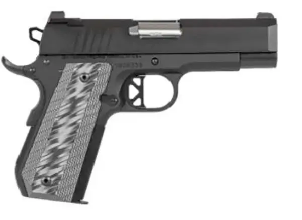 CZ 01884 Enhanced Commander ECP 9mm Luger 4" Bull Barrel 9+1 Black Tapered G10 Grip Bobtailed Frame