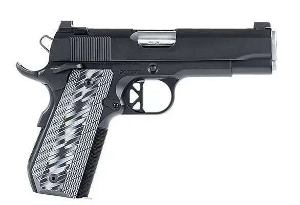 Dan Wesson 01826 Valor V-Bob 45 ACP 4.25" 8+1 Black Duty Finish Stainless Steel Black Polymer Grip