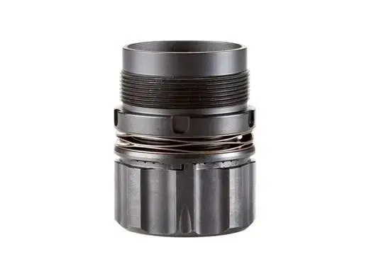 Dead Air DA428 Key-Mo Flash Hider for Omega Black Cerakote Nitride Steel