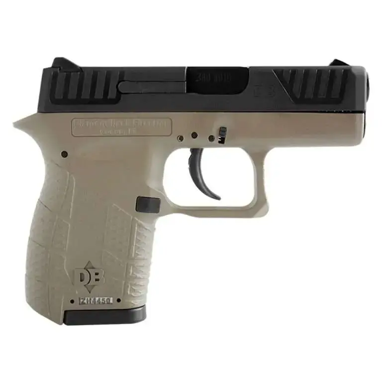 Diamondback DB380FDE DB380 Micro-Compact 380 ACP 2" 6+1 Flat Dark Earth Black Stainless Steel Slide Flat Dark Earth Polymer Grip
